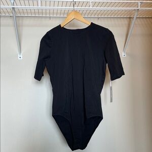 NWT Everlane Classic Black Bodysuit